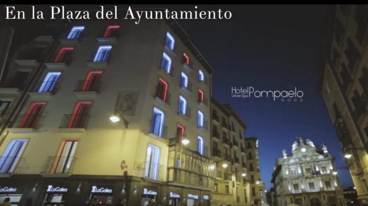 Hotel Pompaelo Plaza del Ayuntamiento&Spa Pamplona Esterno foto