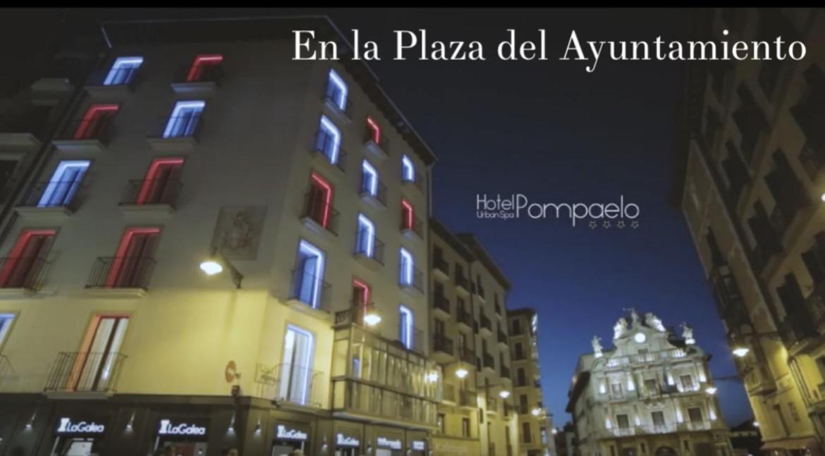 Hotel Pompaelo Plaza del Ayuntamiento&Spa Pamplona Esterno foto
